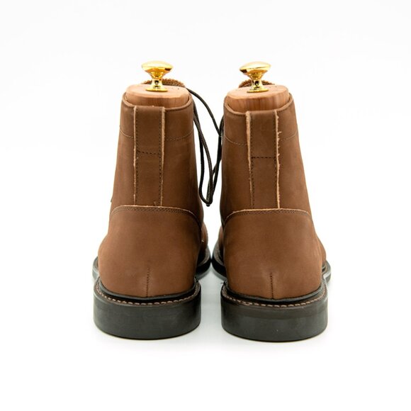 Herring Caldbeck Goodyear-welted Boots / Brown Nubuck / Men's 9 US (8 UK) - Picture 4 of 12